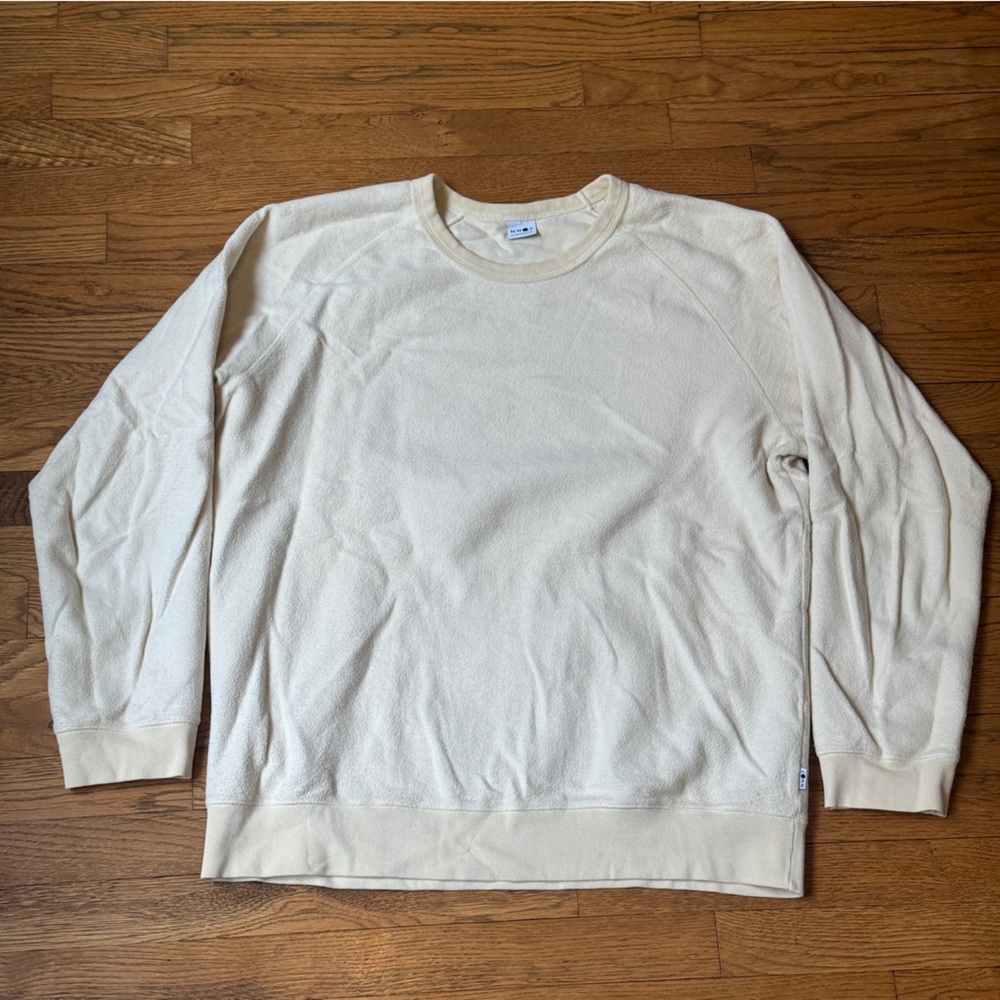 No Nationality NN07 Cream Crewneck